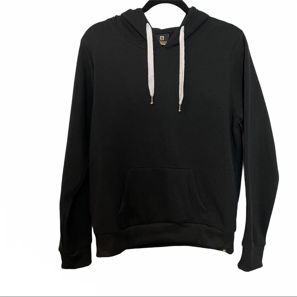 South Pole Black Hoodie w/ White Drawstring Sz.XL